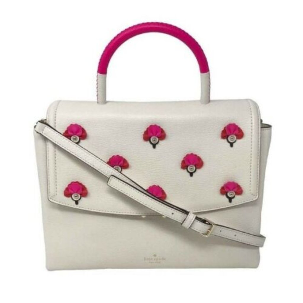 Kate Spade Dorina Carley Floral Leather Crossbody